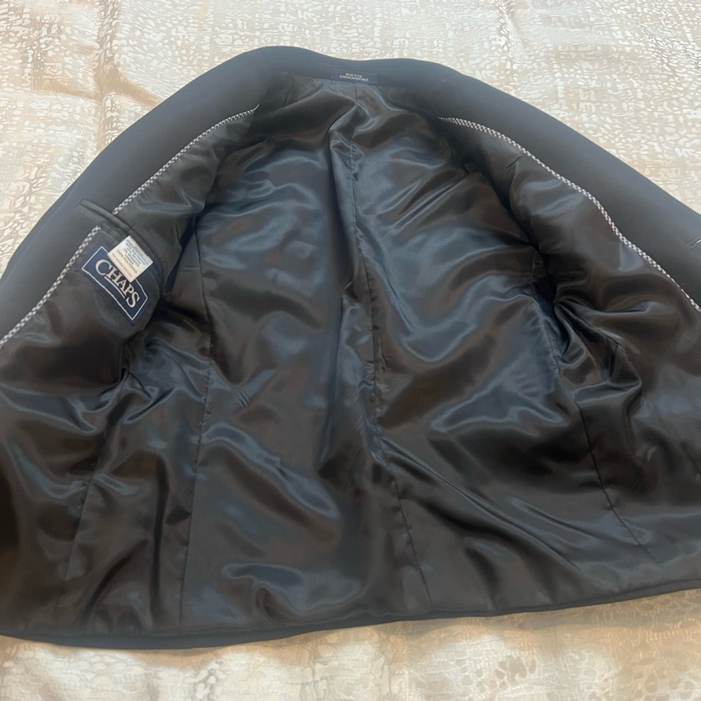 Chaps Men's Elegant Black Coat